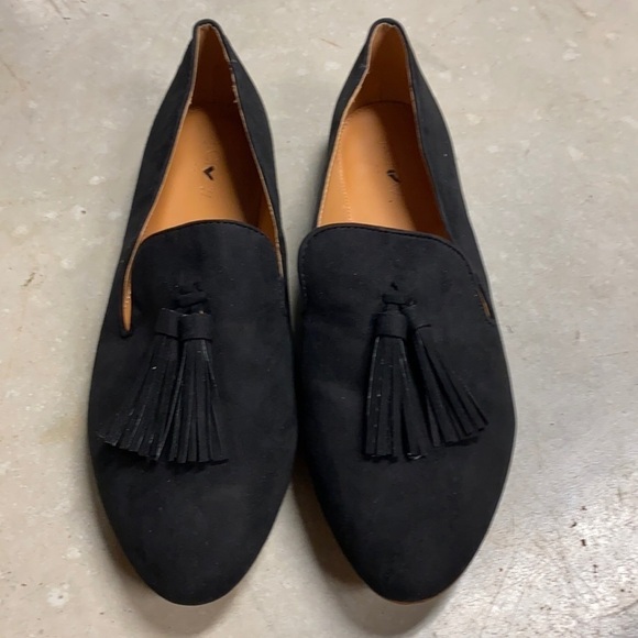J.Crew Faux-suede smoking loafers tassels AW184 - Picture 1 of 4